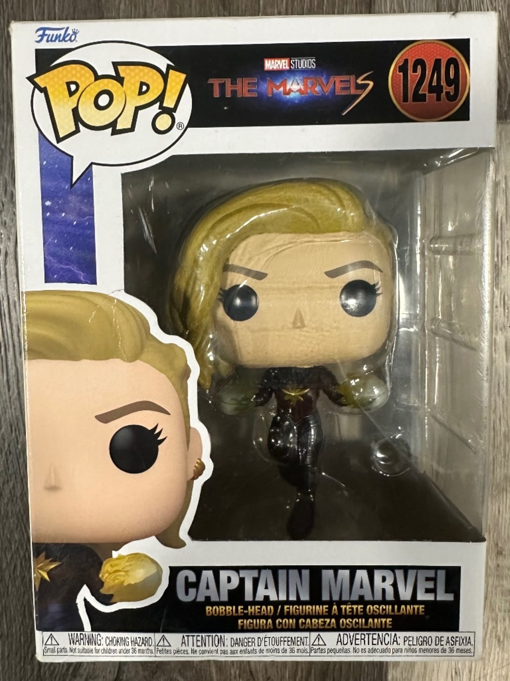 captain marvel funko pop